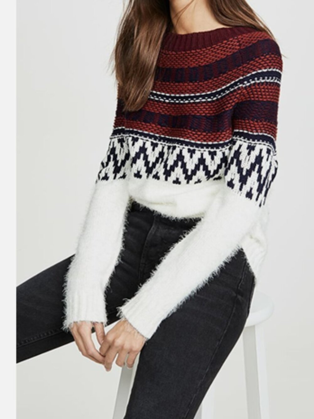 BB Dakota Fair Isle Sweater